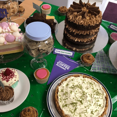 Macmillan Coffee Morning Marsden Building Society