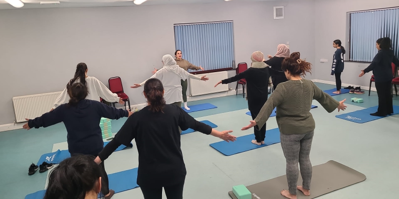 The Marsden helps fund well-being sessions in Pendle, run by the Female Friendship Forum.